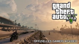 Grand Theft Auto V  Lets Play GTA 5 Deutsch 01  Willkommen in Los Santos [upl. by Furey]