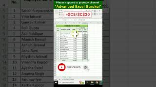 quotMaster Excel in a Minute Percentage Calculation Made Easyquot shorts shortsvideo viralshorts2024 [upl. by Shantha462]