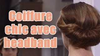 Astuce Coiffures comment se coiffer avec un accessoire [upl. by Laundes]