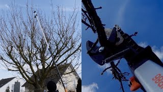 Super Teil Fiskars Teleskop Schneidegiraffe UP86  Test Fazit nach 25 Jahren Baum zurückschneiden [upl. by Aramo]