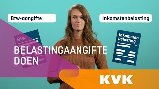 Hoe doe ik belastingaangifte  Jong Ondernemen [upl. by Annayt]