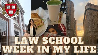 Harvard Law School Vlog starting the semester and trying to get into a routine [upl. by Carlina]