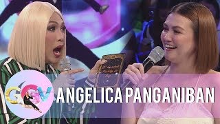 Angelica Panganiban tests her luck on quotCharot Cardsquot  GGV [upl. by Vories]