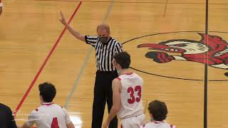 Benet vs Marian Central Catholic Varsity Boys Basketball 1 4 2022 [upl. by Abercromby]