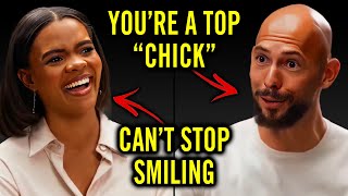 Andrew Tate Making Candace Owens BLUSH for 10 Minutes Straight [upl. by Nnylsor]