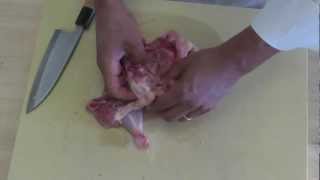 How to debone Cornish Hen [upl. by Schiffman]