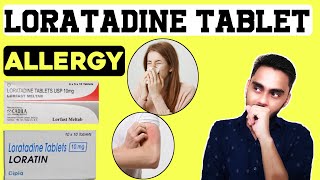 Loratadine Tablet 10 mg Hindi  Side Effect  Precaution  How to its work [upl. by Ayotna131]