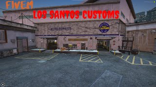 Fivem los santos customs mlo  Fivem Mods  Interior amp map for Roleplay  FiveM mlo store [upl. by Ymmac165]