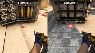 Sound difference on Bombsite A and B [upl. by Anahc]