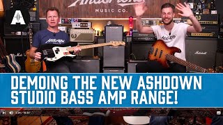 Demoing the New Ashdown Studio Bass Amp Range [upl. by Eitra]