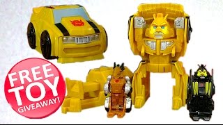 Toy Give Away  Bumblebee Bird Blast Angry Birds Transformers  Grimlock and High Octane BumbleBee [upl. by Aner762]