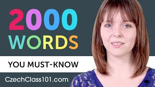 2000 Words Every Czech Beginner Must Know [upl. by Ekoorb181]