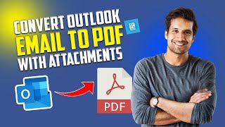 How to Convert Outlook email to PDF with attachments 2024 [upl. by Enilarak]