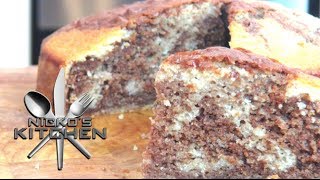 Chocolate Marble Cake  Video Recipe [upl. by Asilehc]