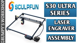 SCULPFUN S30 ULTRA SERIES LASER ENGRAVER sculpfun seriess30ultra laserengraver [upl. by Noraf]