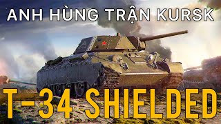 T34 Shielded Xe tăng huyền thoại bọc giáp  World of Tanks [upl. by Attenborough]