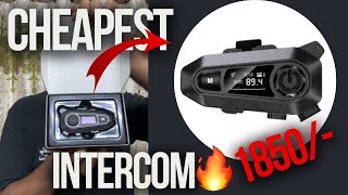 Unboxing the Cheapest Helmet Intercom for Bikers🔥  Edyell A1 Intercom [upl. by Shelly970]