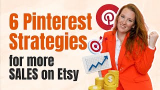 6 Pinterest Strategies for more SALES on Etsy  Etsy Sales Tips [upl. by Kurtis]