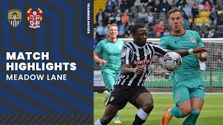 Match Highlights  Notts County v Tranmere Rovers  Sky Bet League Two [upl. by Pegma46]