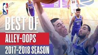 Best Alleyoop Dunks of the 20172018 NBA Regular Season [upl. by Granthem600]