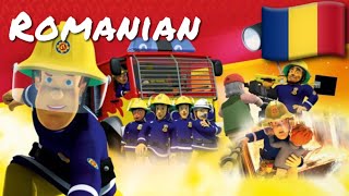 Fireman Sam Set for Action Intro Romanian 🇷🇴 [upl. by Derreg889]