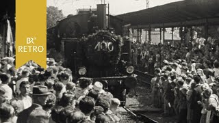 100 Jahre Bahnstrecke München  Starnberg · Jubiläumsfahrt 1954 [upl. by Yhtommit971]