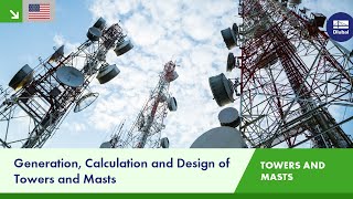 Generation Analysis and Design of Towers and Masts  Dlubal Software [upl. by Rhoads]