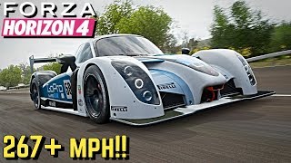 FORZA HORIZON 4  267 MPH Radical RXC Tutorial [upl. by Cindelyn254]