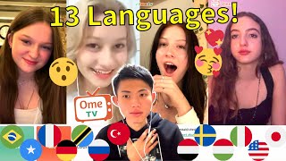 Polyglot SURPRISES People on Omegle by Speaking Many Languages [upl. by Philbin176]