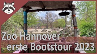 Erste Bootstour 2023 durch den Zoo Hannover [upl. by Kettie]