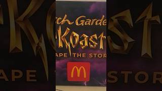 Got the quotelusivequot Darkoaster Busch Gardens McDonalds meal oo [upl. by Badger]