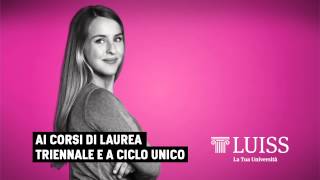 Lauree Triennali  Campagna LUISS 2014 [upl. by Forland852]