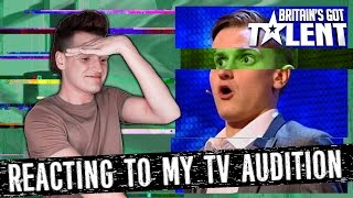 Reacting to my Britains Got Talent Auditions  Philip Green Impressions [upl. by Aizirtap]