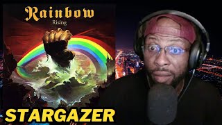 RAINBOW  STARGAZER  FIRST TIME HEARING AND REACTION [upl. by Rowan754]