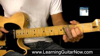 Open G Tuning Slide Guitar Lesson [upl. by Elephus583]