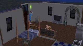 Sims 2 Old people and young people makeout [upl. by Ahsiuq]