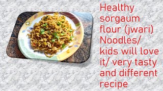 jwariche Noddles recipe sorghum recipes sorghum flour recipes sorgaum benefits healthy noodles [upl. by Aikemahs]