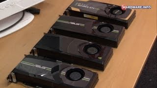 nVidia GeForce GTX 680 Quad SLI demo [upl. by Bing]