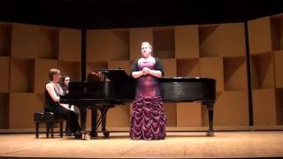 Melissa Van Dijk soprano  DUne Prison Reynaldo Hahn [upl. by Esor]