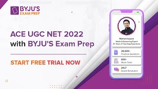 UGC NET 2022 Exam Online Coaching  Start Free Trial Now [upl. by Pruchno]