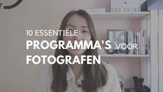 10x essentiële software voor fotografen [upl. by Rubin]