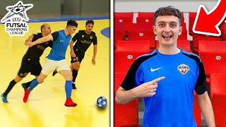 I Played A PRO FUTSAL MATCH in The Champions League [upl. by Howarth]