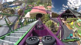 Velociraptor Paultons Park OnRide POV 4K [upl. by Yhcir]