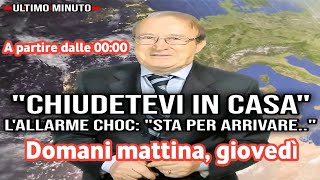 METEO  Zone interessate da forti piogge e forti temporali in Italia domani giovedì 18 gennaio 2024 [upl. by Aneetsyrk]