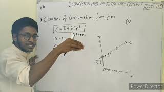 8  Equation of Consumption function and Saving Function Macroeconomics Class 12 [upl. by Ttegirb105]