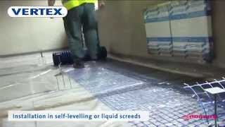 Vertex® Grid G120 – Anticrack solution for selflevelling screed [upl. by Anahir]