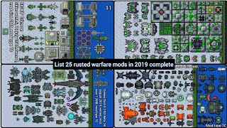 Rusted Warfare Many new factions but some are usable Madness Aftermath Mods [upl. by Acirt]