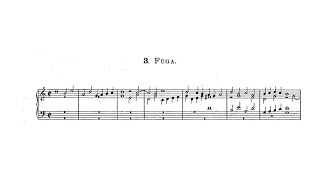 Samuel Scheidt  Fugue from Tabulatura Nova w score [upl. by Chad527]