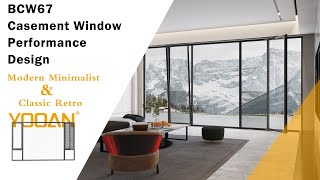 BCW67 Casement Window  A Close Look at Performance Design  Detail Quality [upl. by Akinahc]