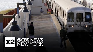 MTA suspending A train service to Rockaways for 5 months [upl. by Anyal296]